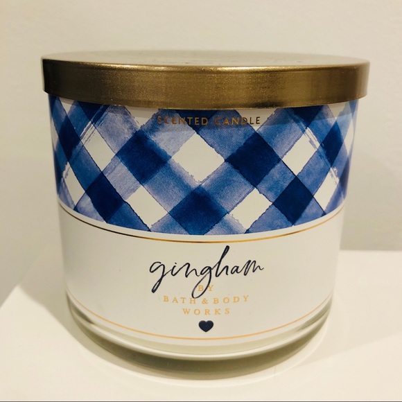 BBW Gingham Candle